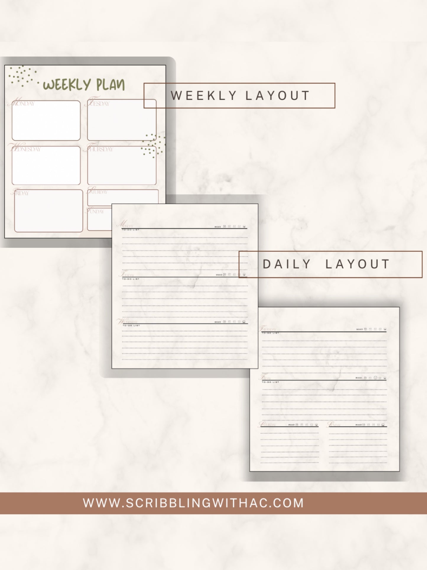 Undated Digital Planner